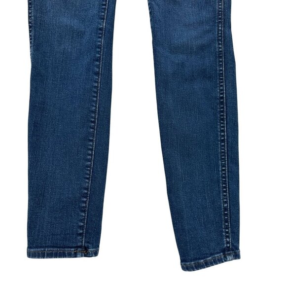 Madewell 10" High-Rise Skinny Distressed Denim Jeans Womens 26 - Picture 3 of 9